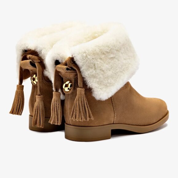 Larroude Suede Bootie "NEW" - Picture 14 of 16